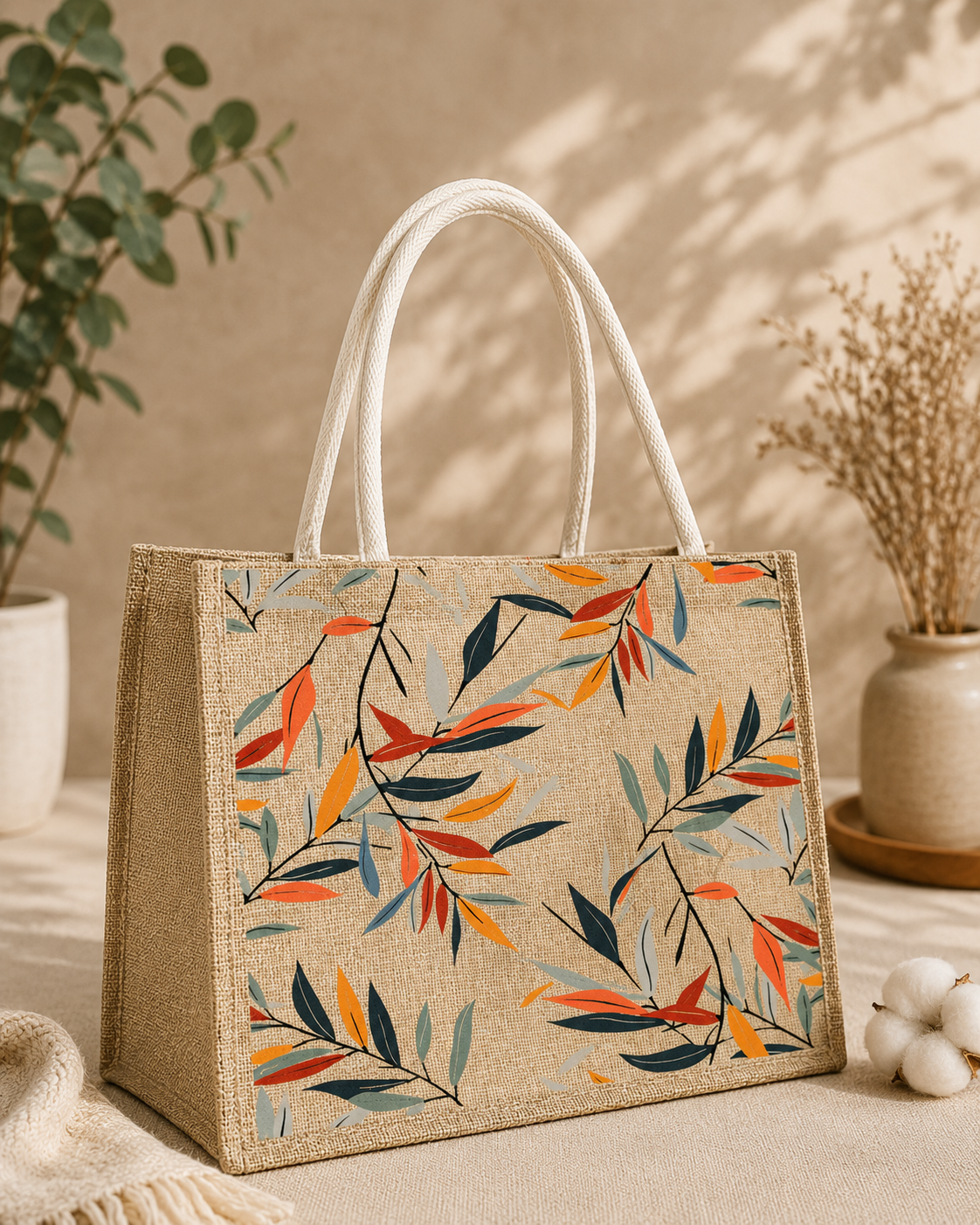 Jute Tote Bag - Image 3